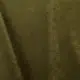 Tissu de velours vert olive à la texture douce et aux reflets subtils, présentant une surface lisse et légèrement brillante. Canape Paris by Atelier Bis